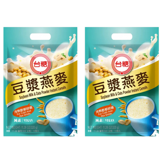 台糖 豆漿燕麥, 冷熱飲皆宜, 純素, 32g, 10包, 2袋