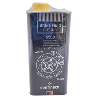 senfineco 5560 煞車油, DOT-4LV 1公升, DOT4 LV, 1瓶