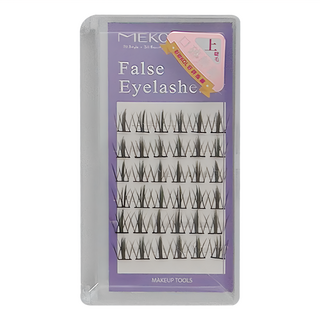 MEKO 專屬C位韓系單簇上睫毛 Set 36株, 雲朵, 1組