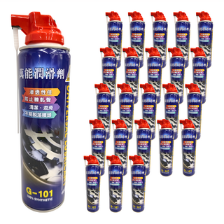金字塔 G101 萬能潤滑油，600ML，滲透性佳，防止 squeaking，清潔潤滑，不易脫落噴頭, 24罐