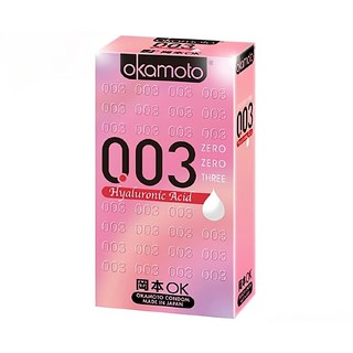 Okamoto 岡本 003 HA玻尿酸衛生套, 6入, 1盒