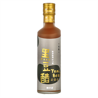 釀美舖黑豆純醋 (無加糖/發酵原醋) 100%台灣青仁黑豆發酵 促進新陳代謝, 250ml, 1瓶