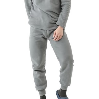 MI MI LEO T台製保暖刷毛居家衣褲 男女適穿 L
