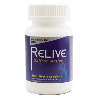RELIVE 西班牙藏紅花護緊神方 30顆, 1罐