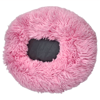 寵物用圓形毛窩, 亮粉色, 直徑40cm, 1個