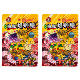 一碗好麵 瘋狂螺獅麵, 300g, 2袋