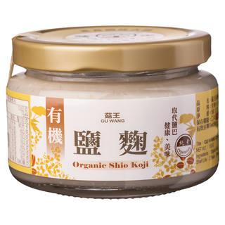 菇王 有機鹽麴 素食友善 不含化學添加物 嚴選蓬萊米, 150g, 1罐