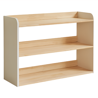 kienvy 三層玩具收納櫃 兒童房收納, 原木色