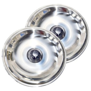 橘之屋 304不銹鋼內鍋蓋 2入組 - 適用12人份內鍋, 26cm, 2個