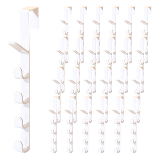 小麥購物 門後掛勾 Y134, 象牙白, 25個