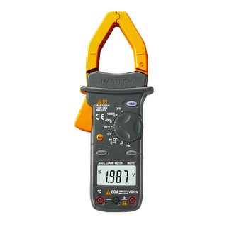 MASTECH 邁世 MS2101 數位AC/DC鉗形表 REL溫度，含測試線、K型熱電偶、攜帶包、電池和用戶手冊, 1個