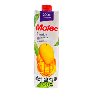 Malee 100% 芒果綜合果汁, 1L, 1瓶