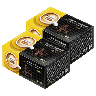 鮮一杯 老舊金山拿鐵咖啡三合一, 12g, 50包, 2盒