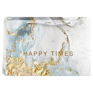 大理石紋紙袋 36*12*25 銅紙版, 大理紋橫3, 1包