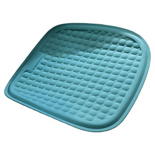 輝鴻 透氣3D涼感凝膠坐墊, 弧形藍色