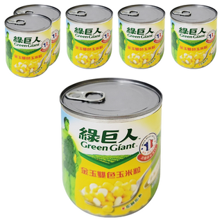 Green Giant 綠巨人 金玉雙色玉米粒, 340g, 6罐