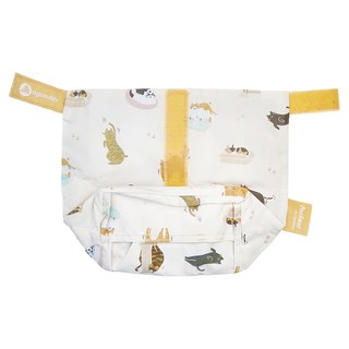 agooday 好日子 Pockeat 食物袋 SCPA浪貓公益款 環保食物袋 (小食袋), 2L, 1個