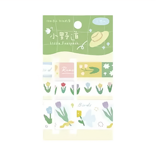 德德小品集 白日夢想家紙膠帶 3卷入 2卡, 小野道, 1組