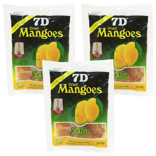 7D 菲律賓宿霧芒果乾, 100g, 3包