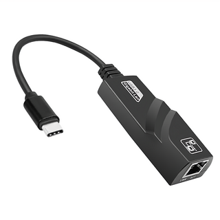 Neon 台灣霓虹 Type-C轉RJ45 超高速Gigabit外接網路卡 支援USB3.0, 0.2m, 1個