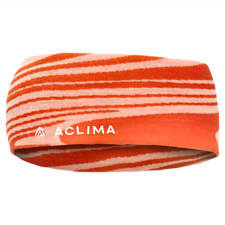 ACLIMA LW Headband 輕量頭帶 100% 美麗諾羊毛 舒適 快乾 柔軟, 橘色, 1件