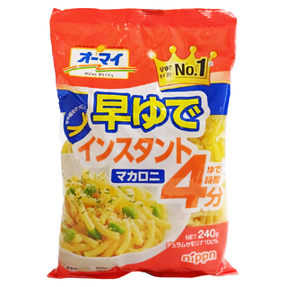 Nippn 日本製粉 通心粉 4分鐘快速煮熟, 240g, 1袋