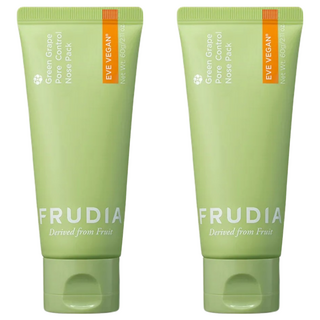 FRUDIA 有拭無孔 青葡萄毛孔潔淨鼻膜 撕除式 60g EVE VEGAN, 1條, 2條