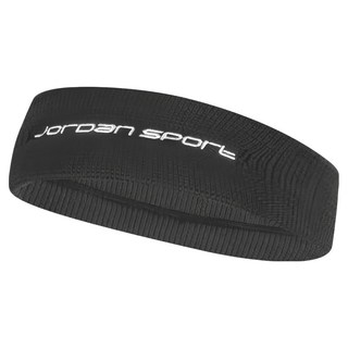 NIKE 耐吉 JORDAN 喬丹 JUMPMAN GFX 頭帶 96%尼龍 4%橡膠, J1012123010OS, 1個, 黑/白