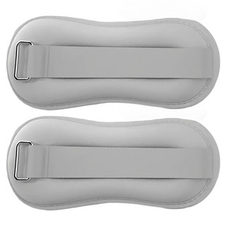 SC優選 綁腿綁手細鐵砂運動負重沙袋 2個, 顏色隨機, 1kg, 1組, 500g