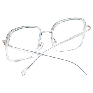 RADIANT STAR 璀璨之星 今日天氣晴防藍光透明漸層方框平光眼鏡 GTR6055