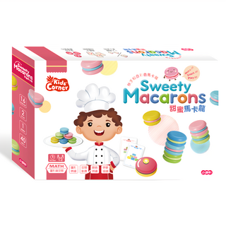 Kids Corner 手眼組合彩色馬卡龍, 1盒