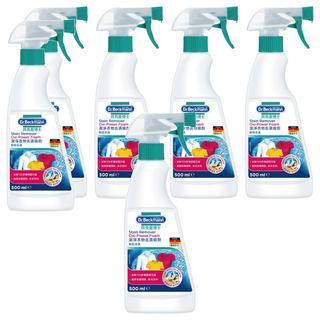 Dr.Beckmann 貝克曼博士 潔淨衣物去漬噴劑 500ml 德國原裝 不傷衣料, 6瓶