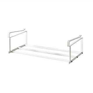 小麥購物 下掛式伸縮置物架 C459 769g, 白色, 1個