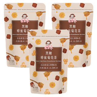 蜜思朵 黑糖蜂蜜菊花茶, 17g, 18顆, 3袋