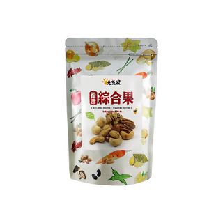 元氣家 烘焙蜜汁綜合果, 200g, 嚴選果實, 多種精選堅果, 香脆口感, 1包