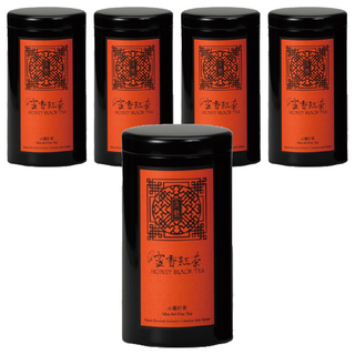 大藝好茶 頂級蜜香紅茶, 天然風味 蜜甘柔順 紅寶石色茶湯, 40g, 1罐, 5罐