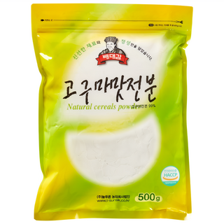 Baedaegam 地瓜粉, 韓國產, 500g, 1包