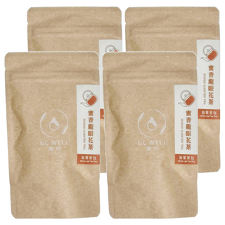 GC WELL 幾好 蜜香龍眼花茶 原葉茶包, 3g, 7包, 4袋