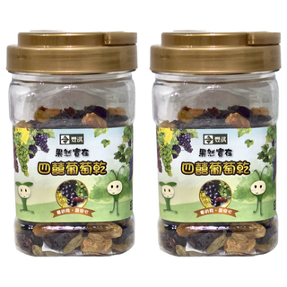 果然實在 四囍葡萄乾, 300g 台灣產, 2罐