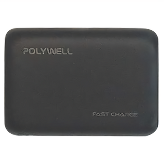 POLYWELL 寶利威爾 雙向快充行動電源 USB + Type-C, 黑色, PW15-T16-A002