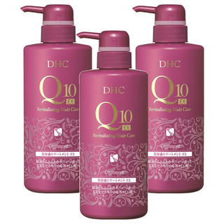 DHC Q10豐盈深層修護潤髮乳, 500ml, 3瓶