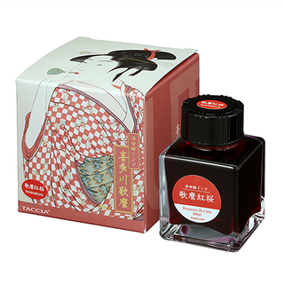 TACCIA 喜多川歌磨 墨水 紅櫻 40ml, 1罐