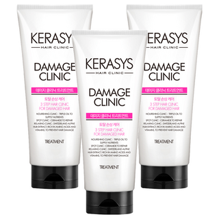KERASYS 植萃系抗損護髮素 300ml 全面修護嚴重損傷髮質, 3條