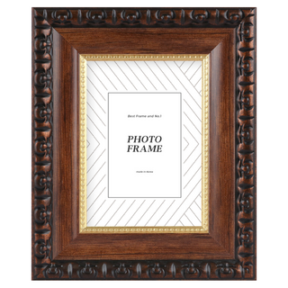 經典相框 6*8相片適用, 246 x 298mm, 咖啡色, 1個