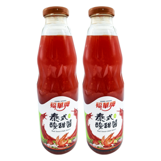 福華牌 泰式酸甜醬, Thai Sweet Chili Sauce, 810g, 2瓶