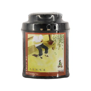 無藏茗茶 阿里山故事茶 陳年烏龍 小茶罐, 入口甘醇 帶有清甜花香, 18g, 1罐