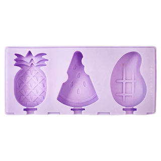TRIARROW 三箭牌 夏日水果冰棒模具套裝 HP-883 含冰棒模*1、蓋子*1、棒子*6, 紫色, 1組