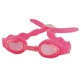 SUCCESS 成功 全矽膠兒童泳鏡 S641-P, 紅色, 1個