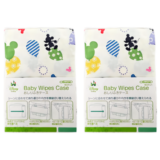 Skater 濕紙巾收納抽取包, 米奇系列, 2個