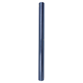 費歐家 FioJa 無膠靜電式抗UV隔熱玻璃貼, 45x200cm, 可重複使用, 藍銀, 1張